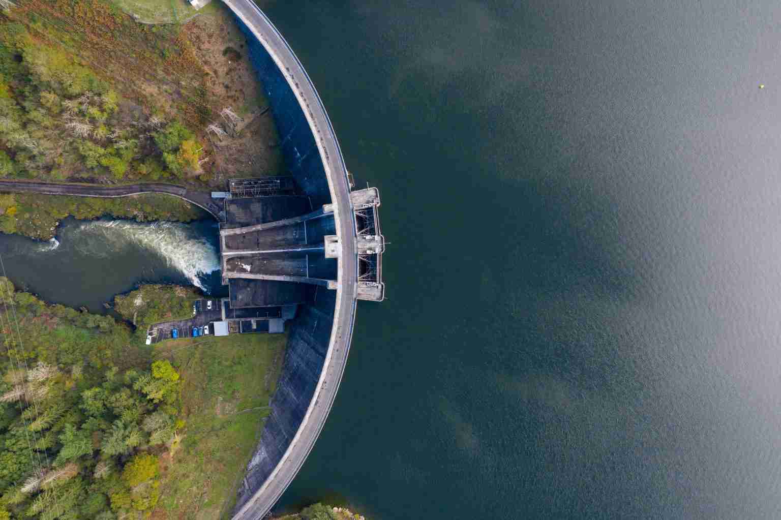 FRA - HYDROELECTRIC DAM OF SAINT ÉTIENNE CANTALES